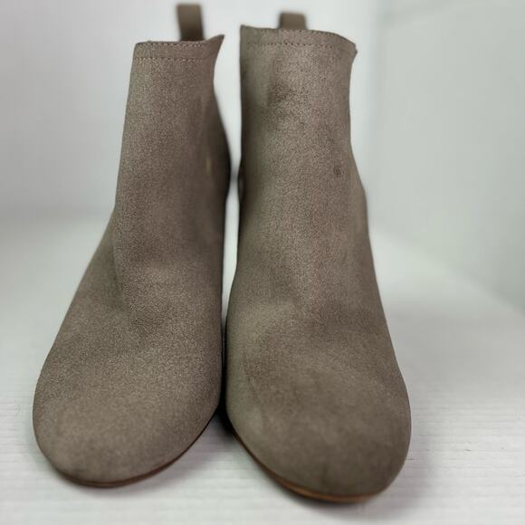 Steve Madden Boots Women's Size 9 M Taupe Suede Ankle Booties Norelle 0281 Boho - Picture 12 of 13